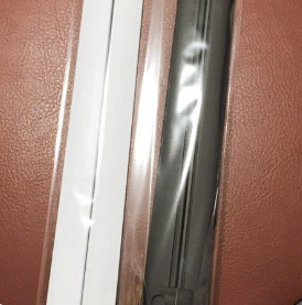 クリアポスターフック【白】