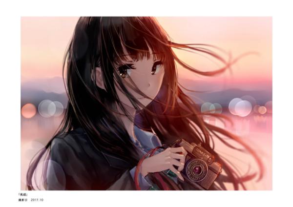 【僕と君と架空世界と/和遥キナ】制服ポートレート展