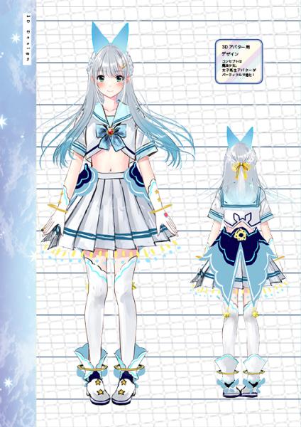 【僕と君と架空世界と/和遥キナ】Character Design Collection