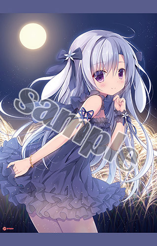 【宮坂みゆ】B2タペストリー・FULL MOON AUTUMN