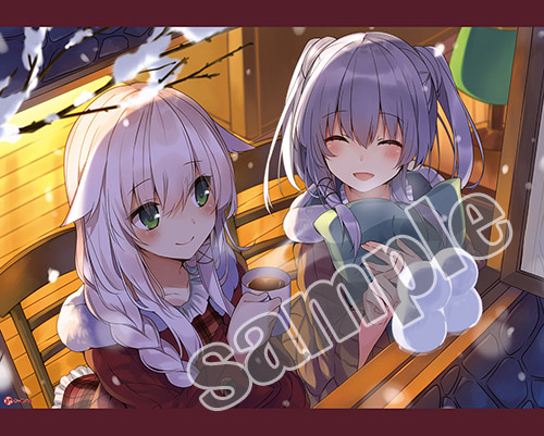 三嶋くろね】B2タペストリー・雪の夜 | アールジュネス・軸中心派・E