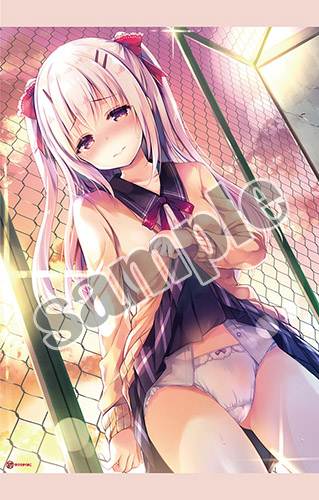 【ひさまくまこ】B2タペストリー・放課後の秘め事