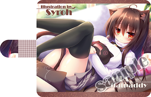 【Syroh】手帳型スマホカバー・ミアと白丑