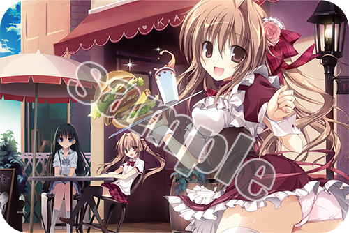【karory】インテリアマット・CAFE TIME