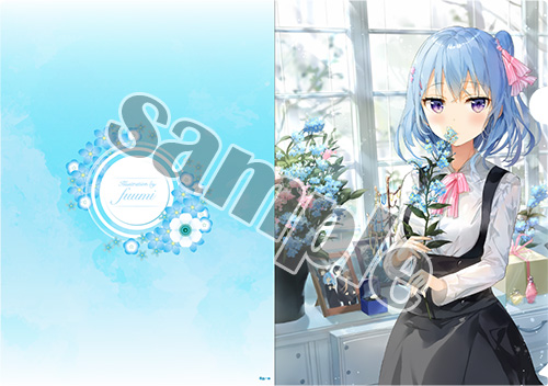 【ふーみ】クリアファイル・窓辺