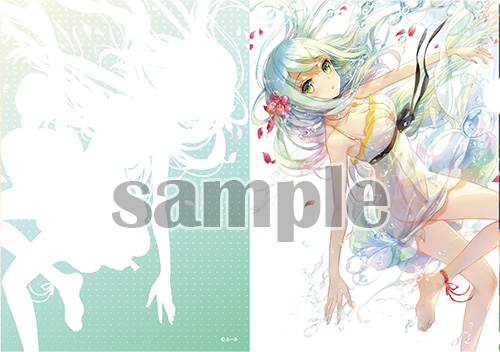 【ふーみ】クリアファイル・透明遊泳