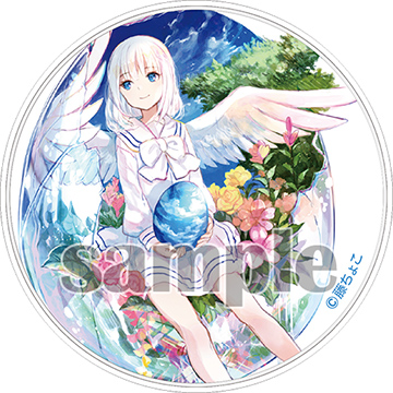 【藤ちょこ】ワイヤレス置くだけ充電器・空色たまご