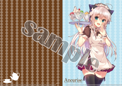 【三嶋くろね】クリアファイル収納ホルダー・アンセルメイド