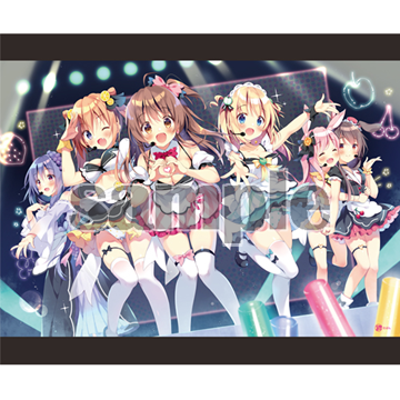 ぱん　B2 タペストリー　直筆サイン入り　軸中心派 ぱん】B2タペストリー・Fantastic☆stage | アールジュネス・軸中心派