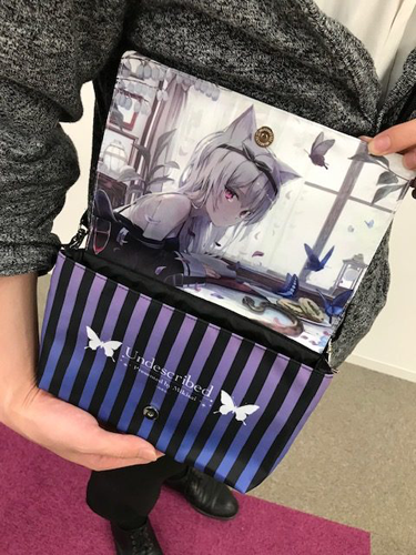 【みきさい】スマホポシェット・裏表紙裏のハネムーン