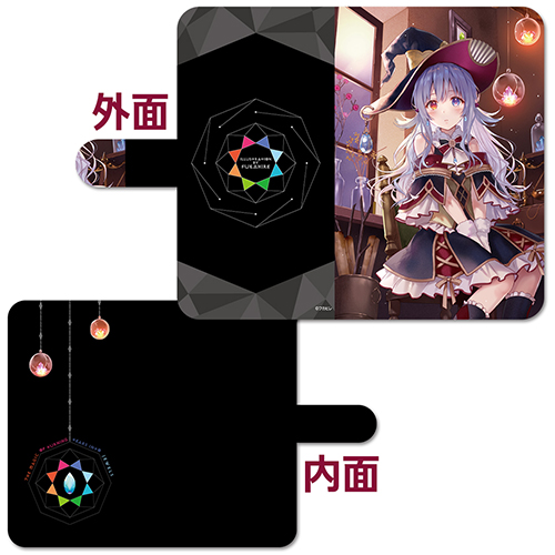 【フカヒレ】手帳型スマホカバー・涙を宝石に変える魔法