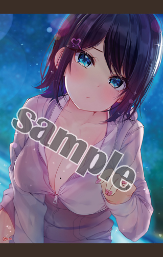 SALE【ろうか】B2タペストリー・夜の海でお姉ちゃんと