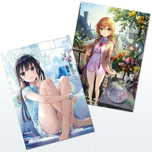 【ふーみ】A3静電気吸着ポスター・おはようお寝坊さん