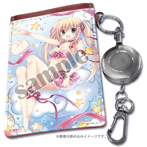 【梱枝りこ】革製パスケース・どりーむ☆すたー