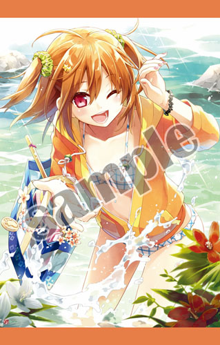 【えれっと】B2タペストリー・プライベートサマー