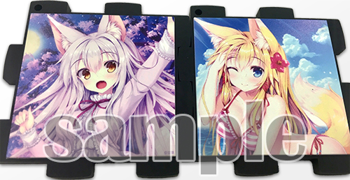 【立羽】ラバーキーホルダー・ことねちゃんと海デート