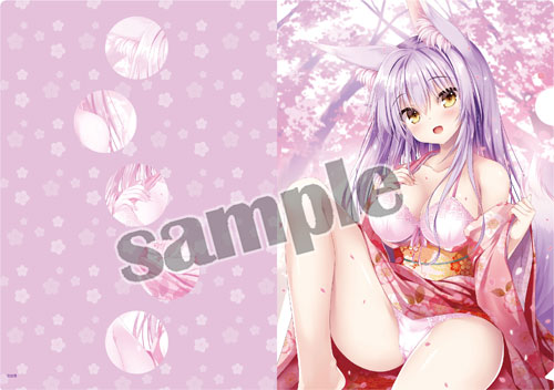 【立羽】クリアファイル・お花見しおりちゃん