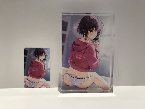 【すいみゃ】アクリルオーナメント・あ、起きた?(描き下ろし)