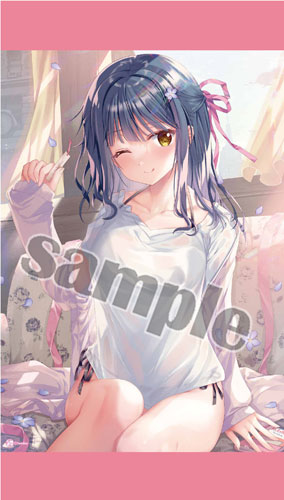 【TwinBox】B2タペストリー・reading time(描き下ろし)