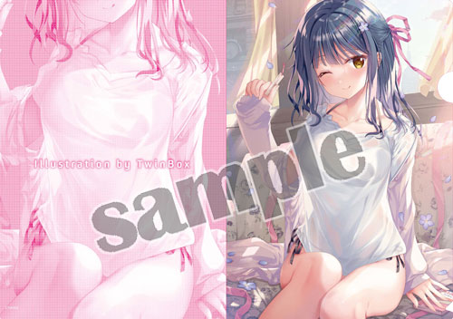 【TwinBox】クリアファイル・reading time(描き下ろし)