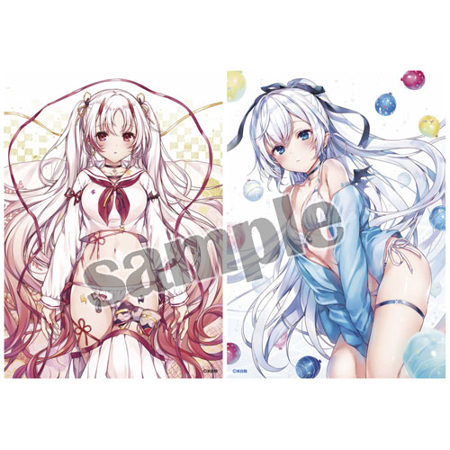 【米白粕】A3吸着シート・雷娘/AQUA