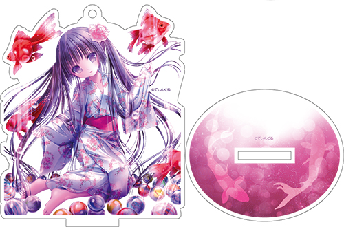 【てぃんくる】アクキースタンド・水鞠の夏座敷