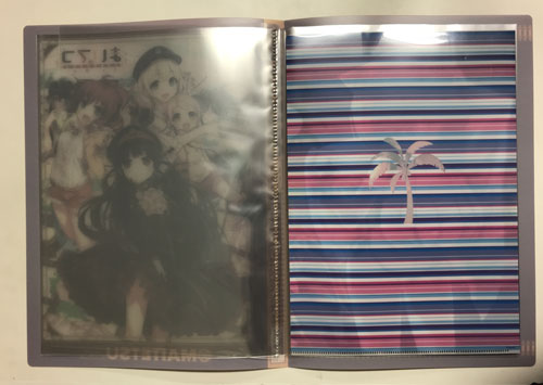 【cura/まいてつ】A4クリアファイル収納ホルダー・まいてつ