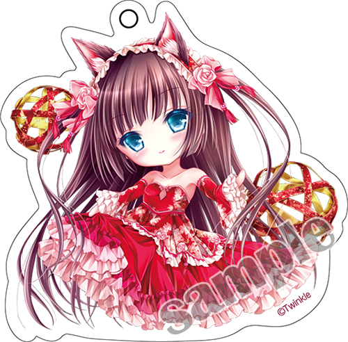 【てぃんくる】アクリルキーホルダー・飛花落葉みに