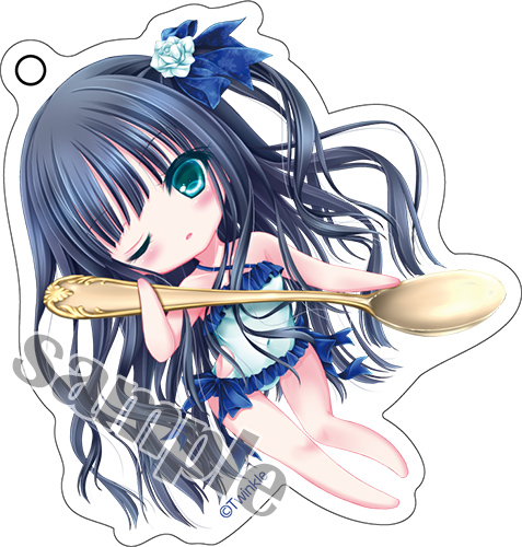 【てぃんくる】アクリルキーホルダー・ブルーシエロみにみに