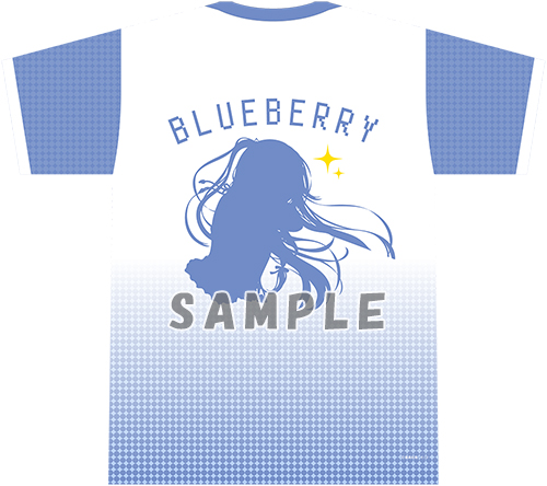 【藤真拓哉】フルグラフィックTシャツ・ブルーベリー