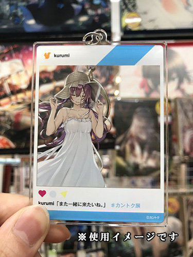 【カントク】SNS風アクリルキーホルダー・菜の花