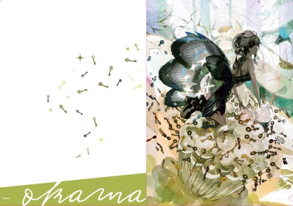 ≪予約≫【okama】クリアファイル・Camellia-ryukku2