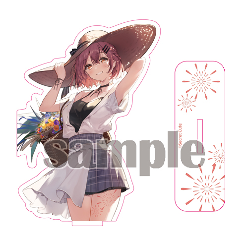 【necomi】アクリルフィギュア・真昼の花火のような