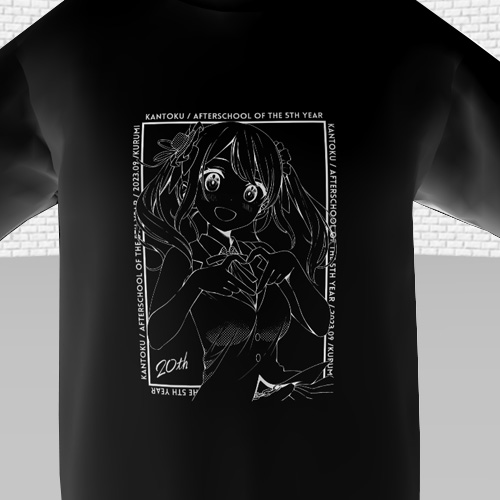 ≪予約≫【予約期間:2023年9月22日(金)-2023年10月30日(月)am9:00まで】【カントク】Tシャツ・ライブコマースグッズ_黒