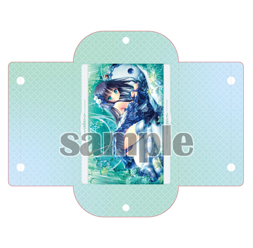 【てぃんくる】クリアポーチ・BLU CIERO LUNA