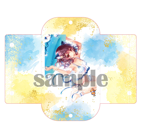 【深崎暮人】クリアポーチ・UNDER THE BLUE