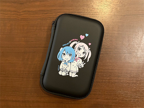 【カントク】モバイルアクセサリーポーチ・プチしずくる