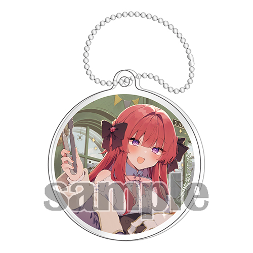 【商品合計金額3,500円(税込)以上のご注文に付属可。注意事項あり】軸中心祭2024-冬-購入特典・池内たぬまアクリルチャーム