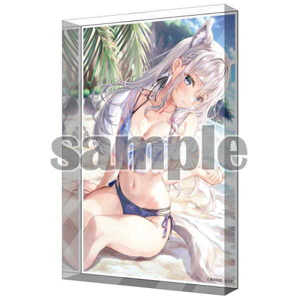 【藤真拓哉】アクリルオーナメント・狼耳ホワイトベリー