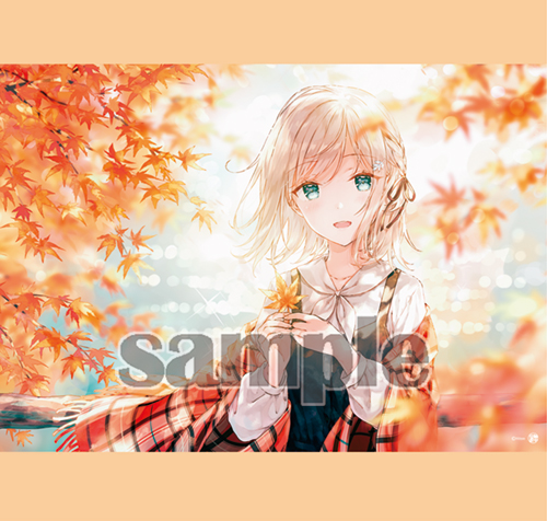 【Hiten】WSB2タペストリー・秋の木漏れ日.