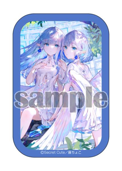 【藤ちょこ】スクエア缶バッジ・絵師3人展-まなざしの記憶-