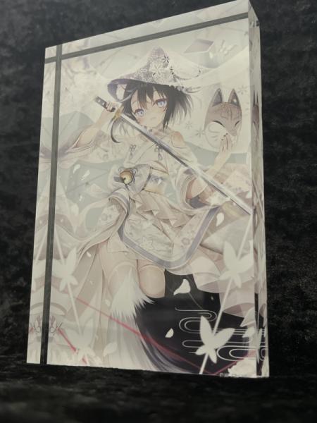 ≪予約≫【夜ノみつき】アクリルオーナメント・白妙