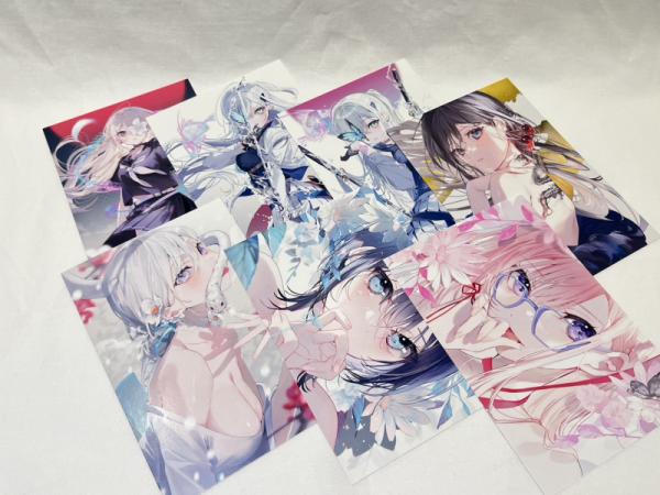 【美和野らぐ】ポストカードセット・透明色彩-美和野らぐ展-