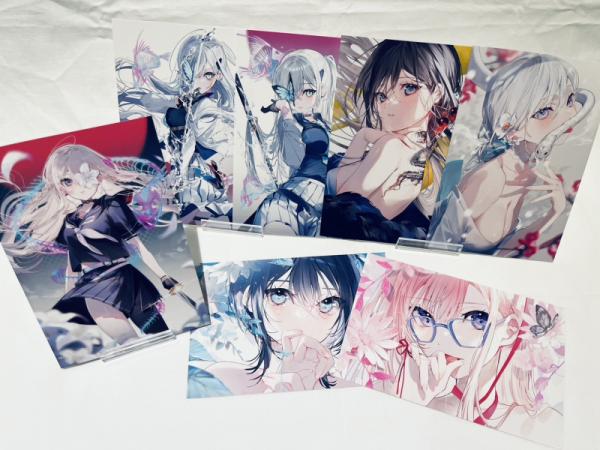 【美和野らぐ】ポストカードセット・透明色彩-美和野らぐ展-