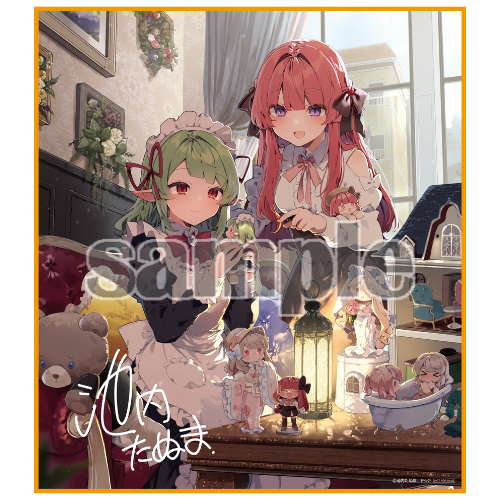 ≪予約≫【軸中心祭2025冬】お買い物特典色紙(6種ランダム)