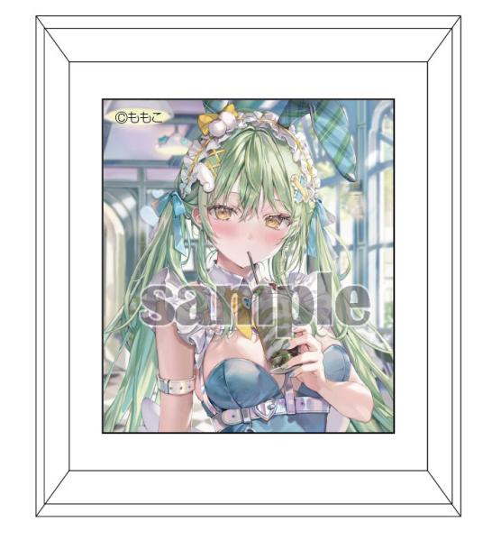 ≪予約≫【ももこ】額入りマグネットセット・メイドバニーセット