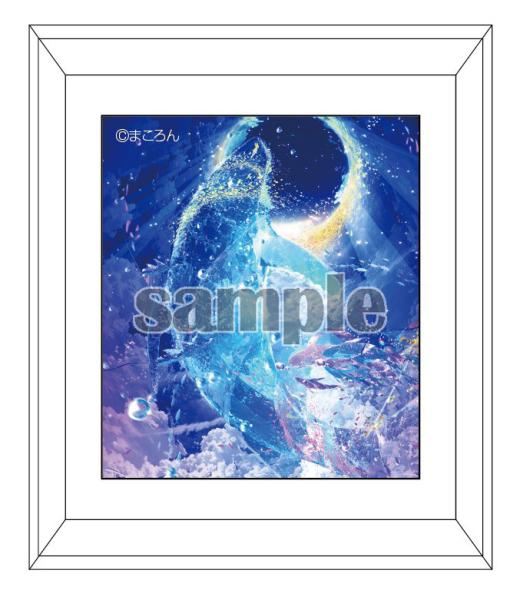 ≪予約≫【まころん】額入りマグネットセット・まころんセット