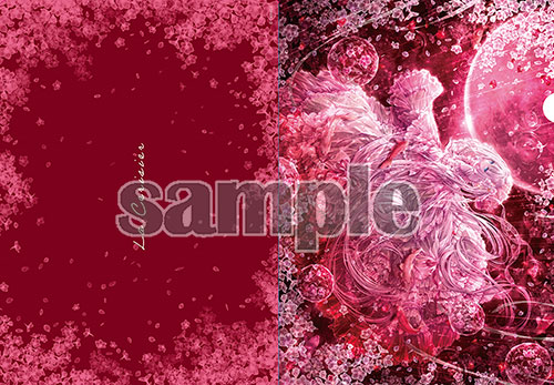 ≪予約≫【てぃんくる】メタリッククリアファイル・雪月華舞〜桜流雨〜