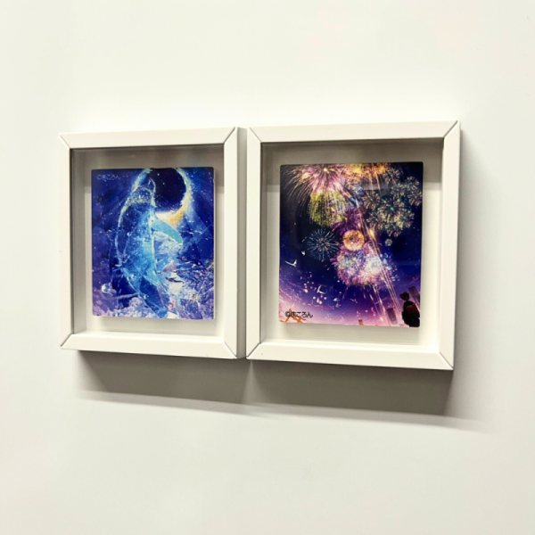 【まころん】額入りマグネットセット・まころんセット