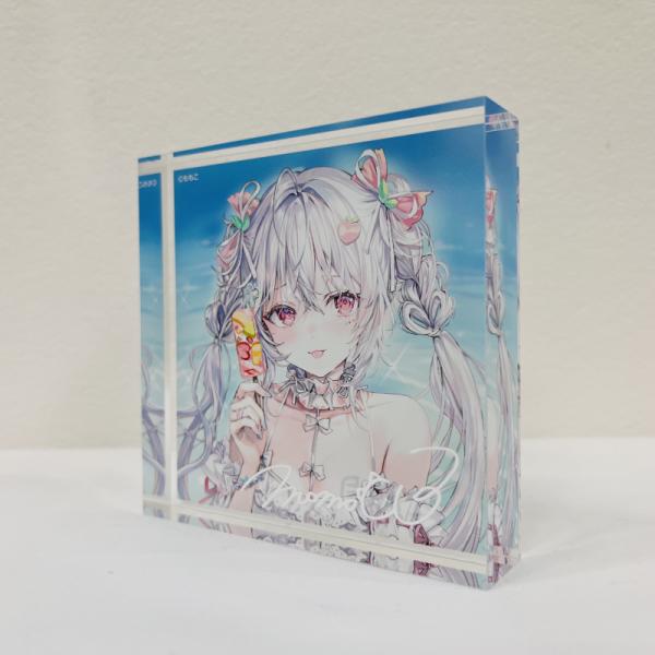 【ももこ】アクリルブロック・ICE CANDY
